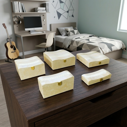 Set of 5 Pieces : (S01,P001,IvryMrbl)