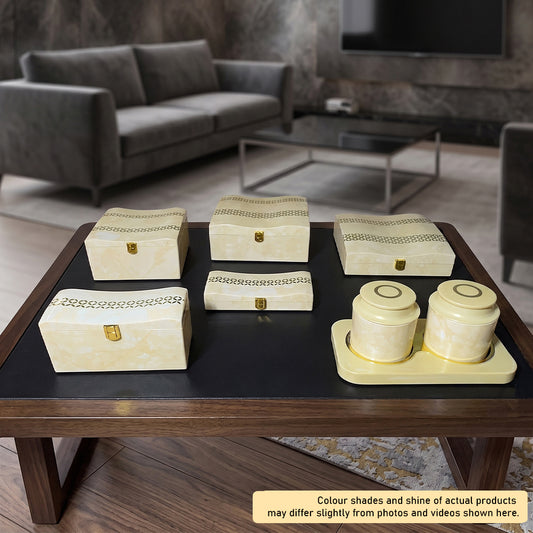 Set of 6 Pieces : (S6-1,P001,IvryMrb)