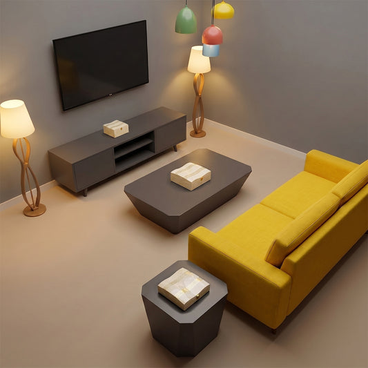 Set of 3 Pieces : (S01,P001,IvryMrbl)