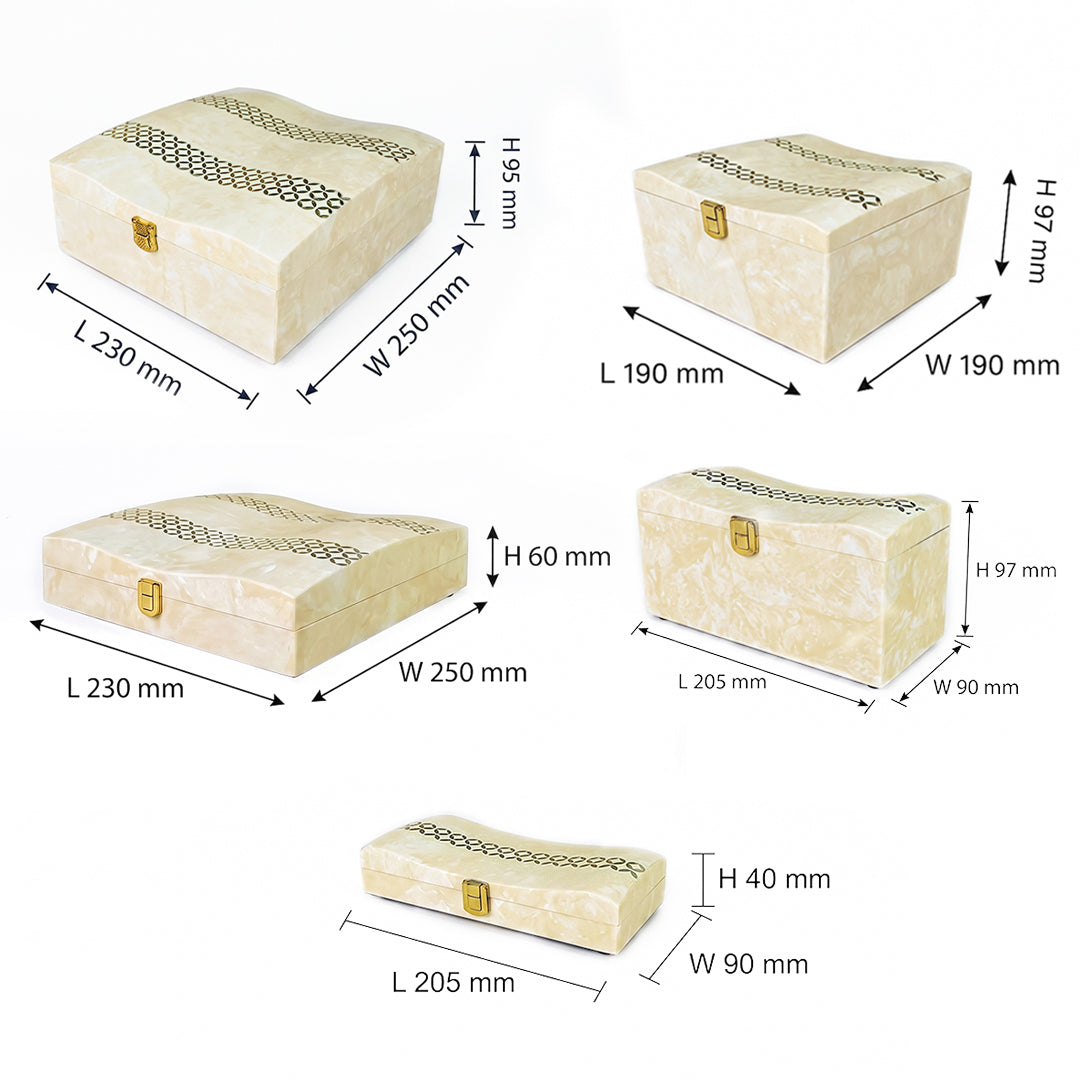 Set of 5 Pieces : (S5-1,P001,IvryMrb)