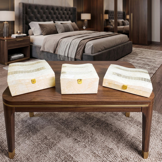 Set of 3 Pieces : (S01,P001,IvryMrbl)