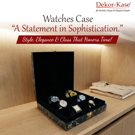 Luxury Watch Case (Black)