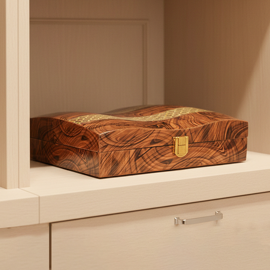 Luxury Personal Jewellery Case (Copper)