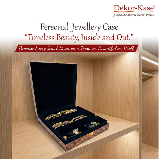 Luxury Personal Jewellery Case (Copper)