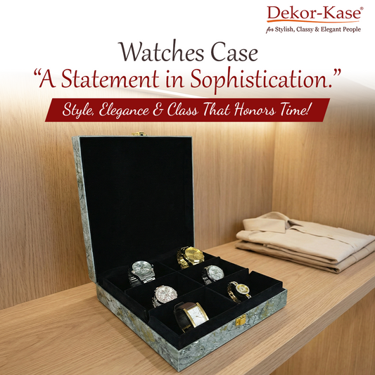 Luxury Watch Case (Grey)