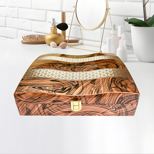 Luxury Personal Jewellery Case (Copper)