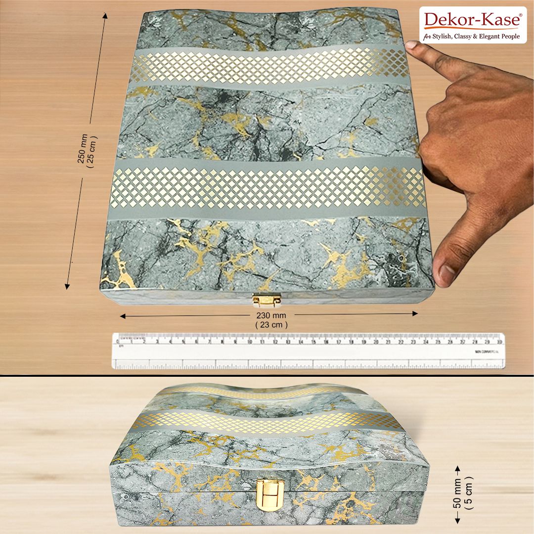 Luxury Cosmetic Case (Grey)