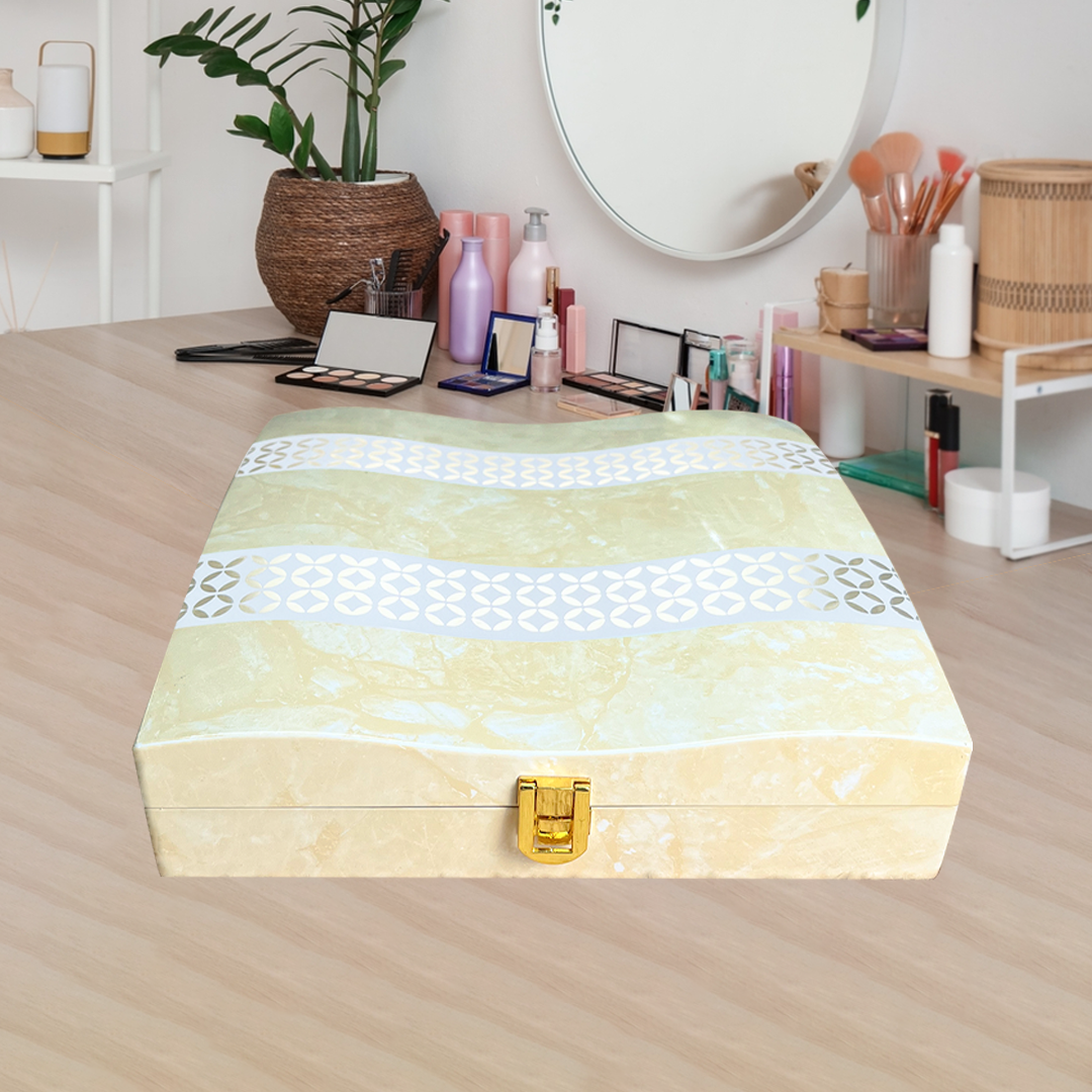 Luxury Cosmetic Cases (White)