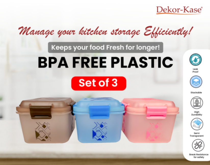 Kitchen Storage Box (3 "Clip On"SB-H90)