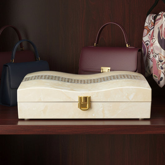 Luxury Personal Jewellery Case (Ivory)