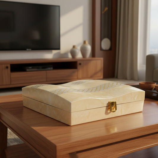 Luxury Remote Control Case (Ivory)