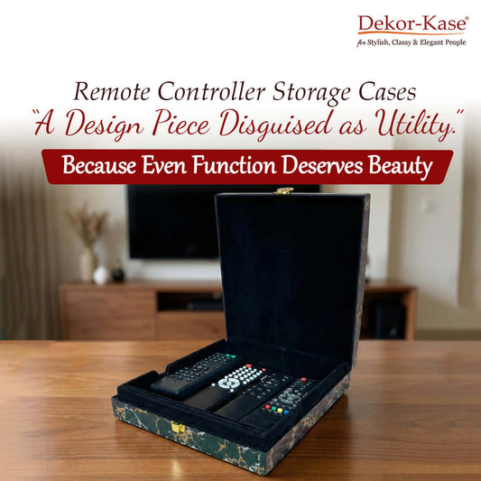 Luxury Remote Control Case (Black)