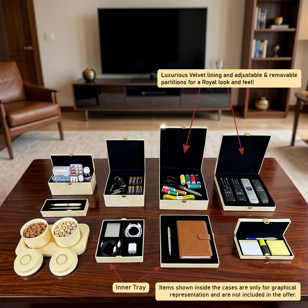 Set of 6 Pieces : (S6-1,P001,IvryMrb)