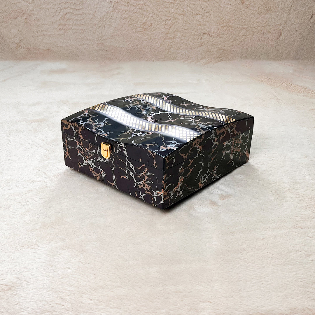 Single Piece : (250x230x95,P001,BlkMrbl)