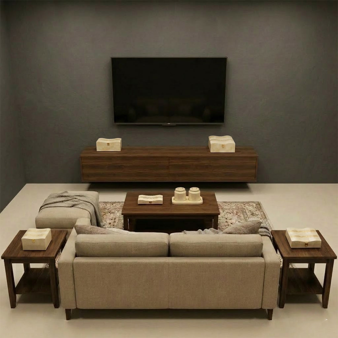 Set of 6 Pieces : (S01,P001,IvryMrbl)