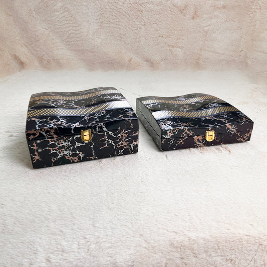 Set of 2 Pieces :  (PJ2-001-IvryMrbl)