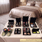 Set of 6 Pieces : (S6-1,P001,BlkMrbl)