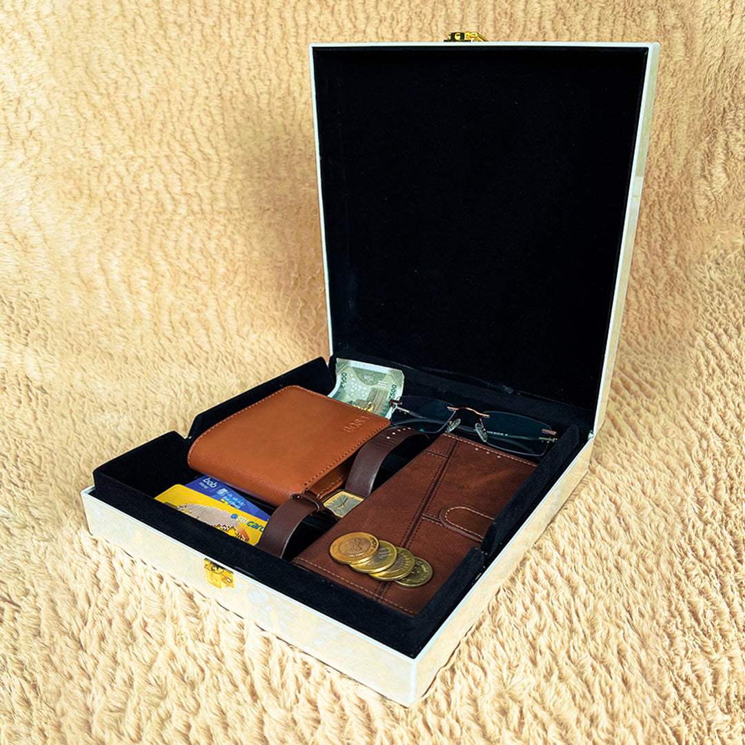 Luxury Personal Accessories Cases (White)