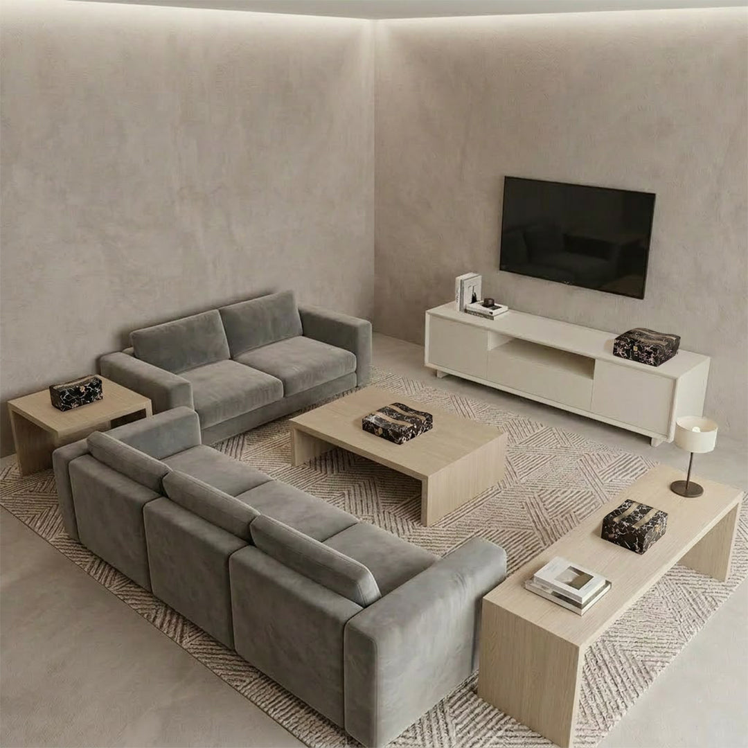 Set of 4 Pieces : (S01,P001,BlkMrbl)