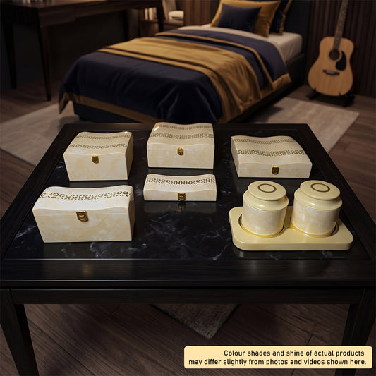Set of 6 Pieces : (S6-1,P001,IvryMrb)