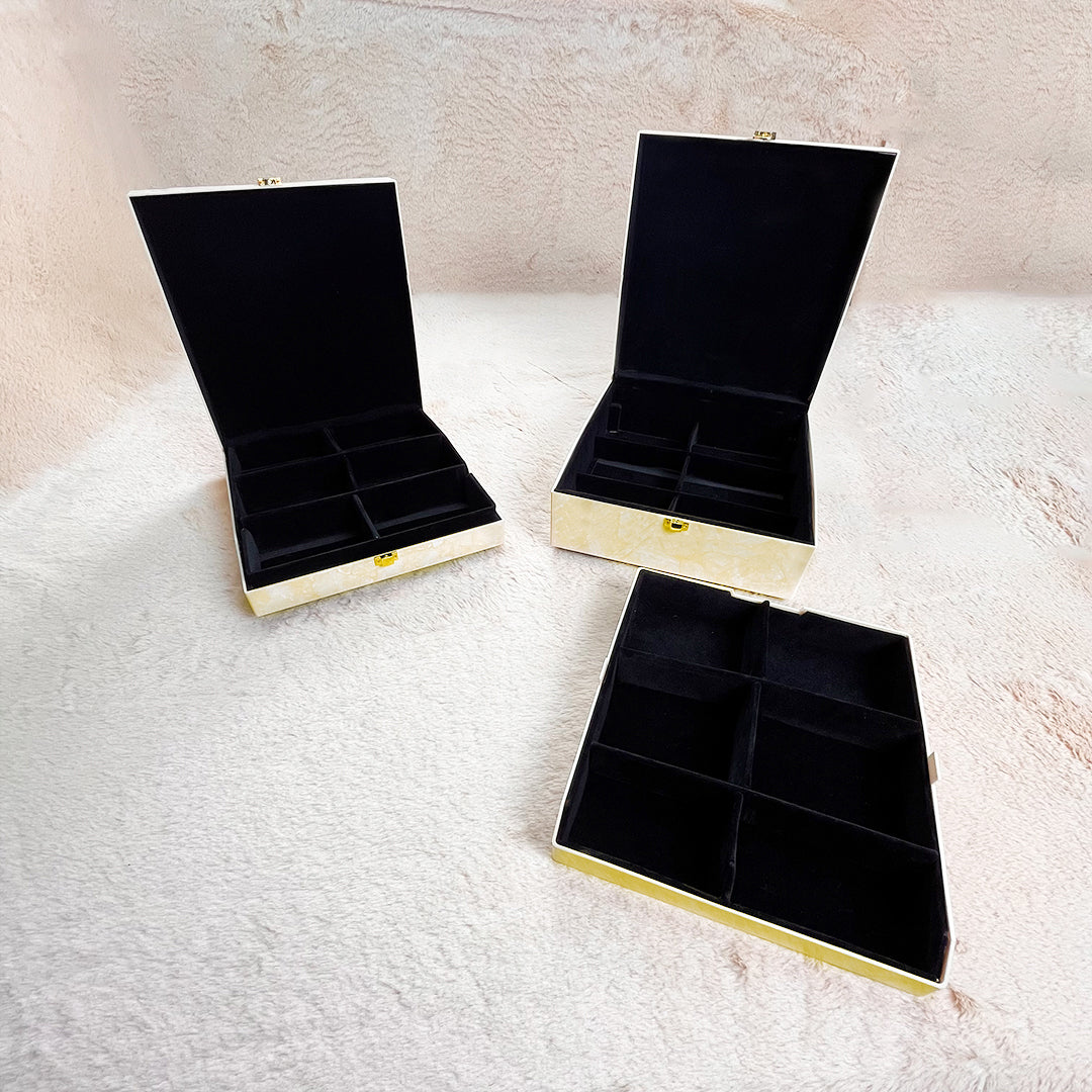 Set of 2 Pieces :  (YG2-001-IvryMrbl)