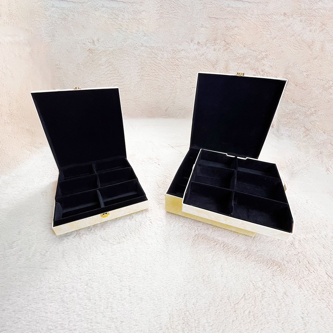 Set of 2 Pieces :  (WR2-001-IvryMrbl)