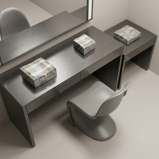 Set of 3 Pieces : (S01,P001,GreyMrbl)