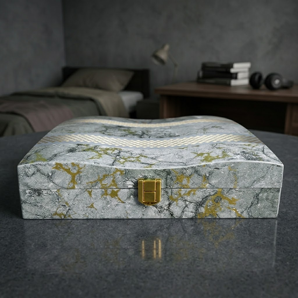 Single Piece : (250x230x60,P001,GreyMrbl)
