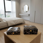 Set of 2 Pieces : (S01,P001,BlkMrbl)