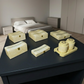 Set of 6 Pieces : (S01,P001,IvryMrbl)