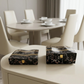 Set of 2 Pieces : (S01,P001,BlkMrbl)