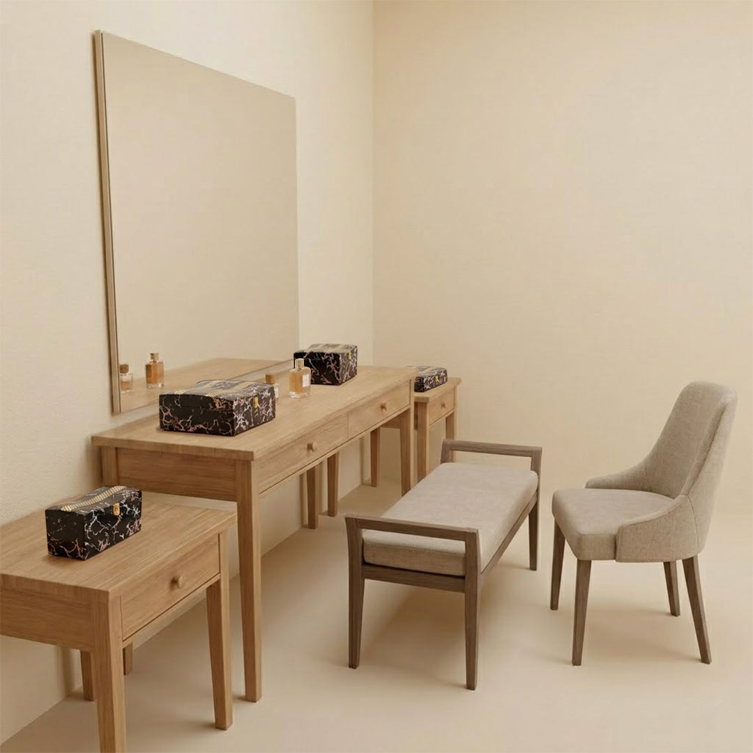 Set of 4 Pieces : (S01,P001,BlkMrbl)