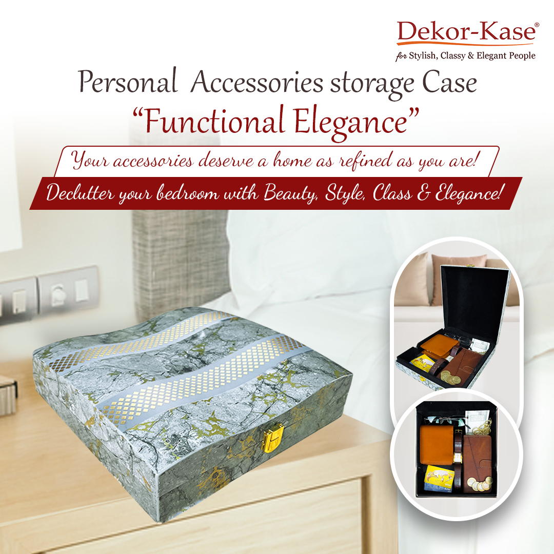 Luxury Personal Accessories Cases (Grey)