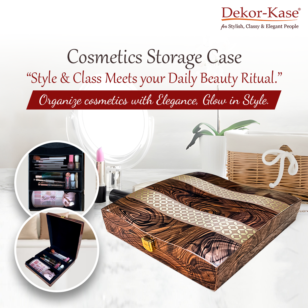 Luxury Cosmetic Case (Copper)