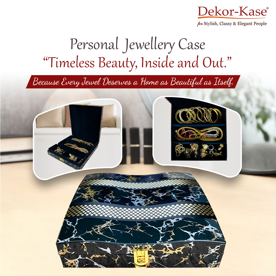 Luxury Personal Jewellery Case (Black)