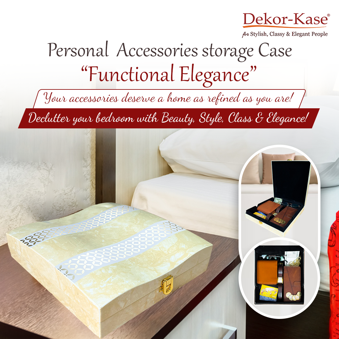 Luxury Personal Accessories Cases (White)