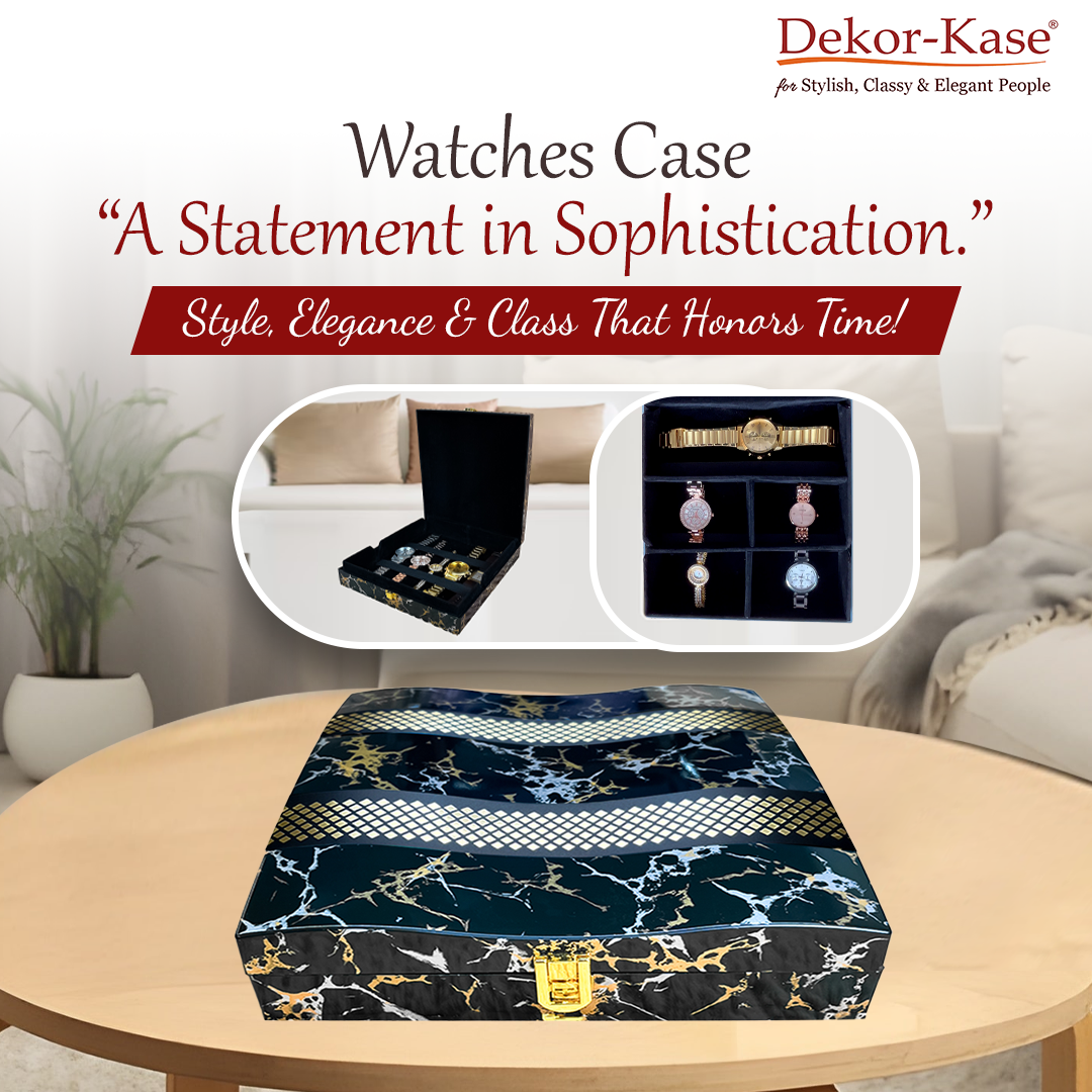 Luxury Watch Case (Black)