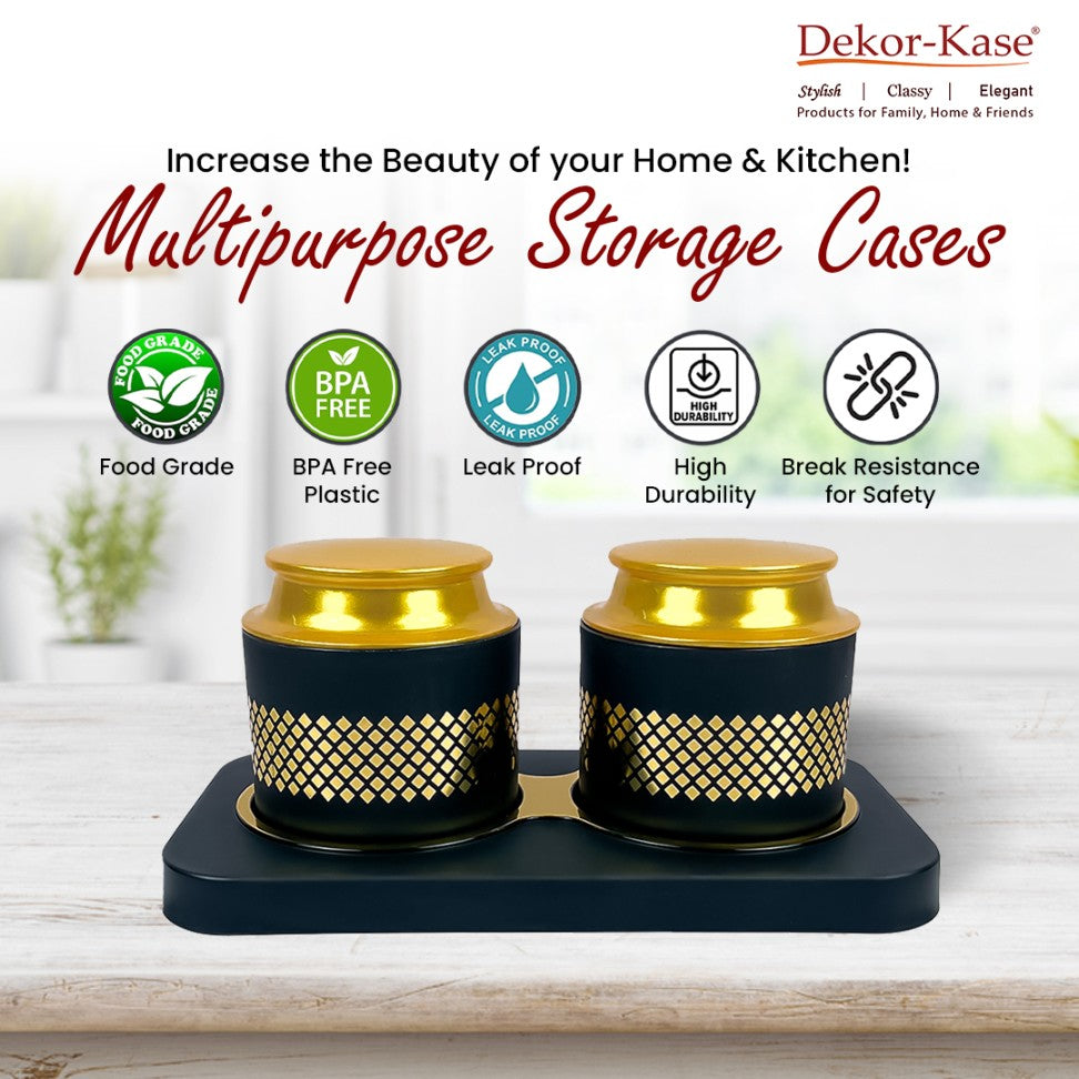 Multipurpose Storage Case (1 tray + 2 Containers)