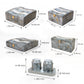 Set of 5 Pieces : (S5-3,P001,GreyMrbl)