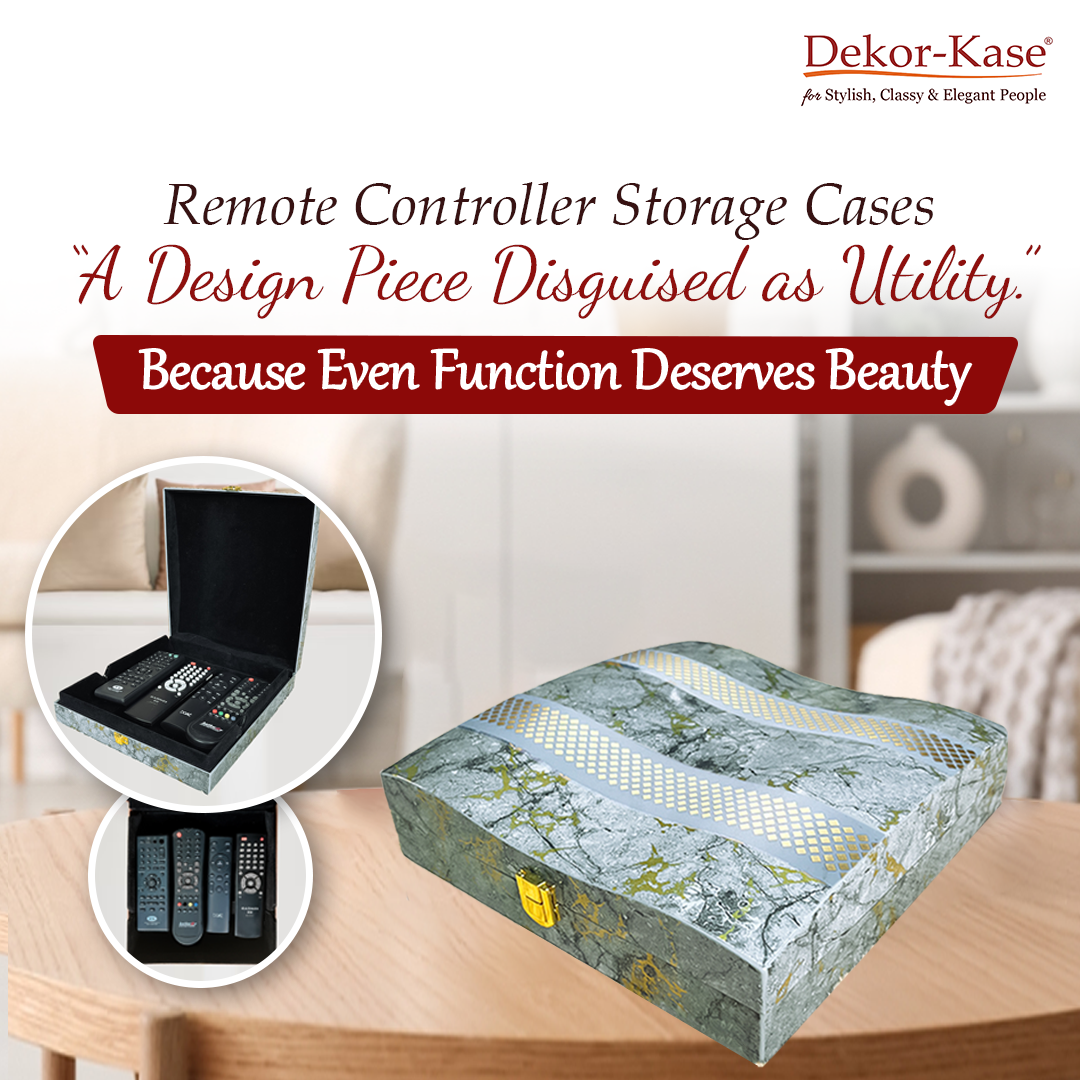 Luxury Remote Control Case (Grey)