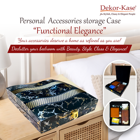 Luxury Personal Accessories Cases (Black)