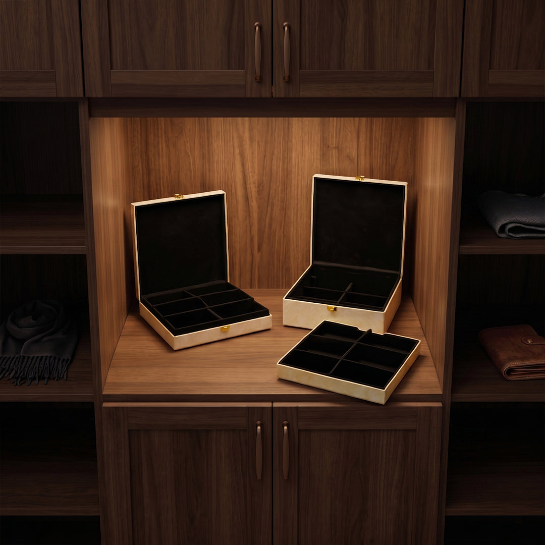 Set of 2 Pieces :  (WR2-001-IvryMrbl)