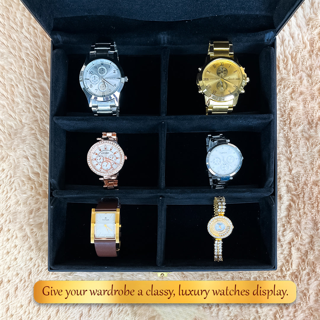 Luxury Watch Case (Grey)