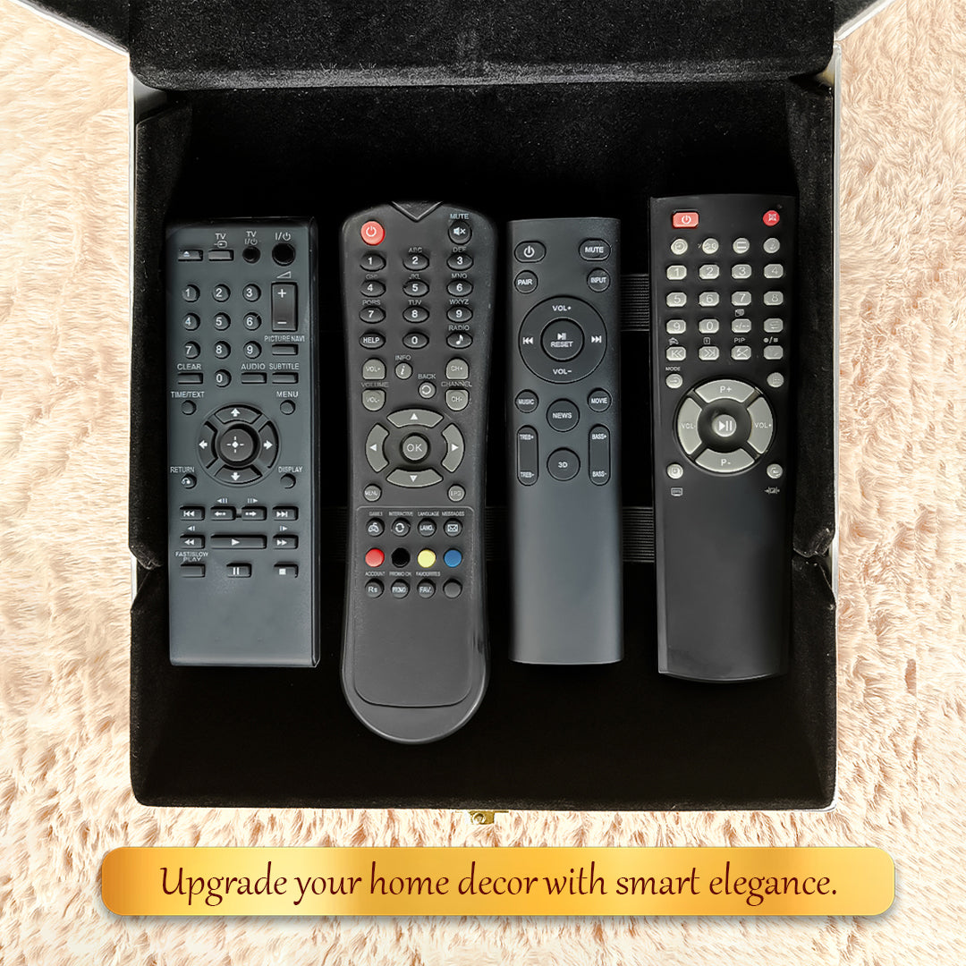 Luxury Remote Control Case (Black)