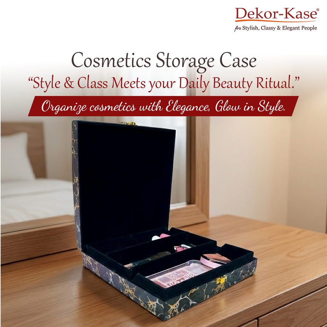 Luxury Cosmetic Cases (Ivory)