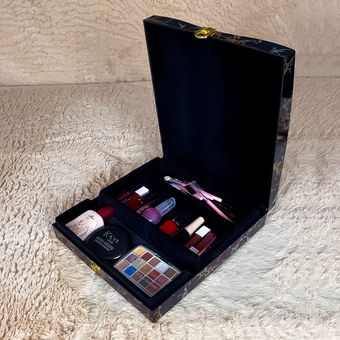 Luxury Cosmetic Case (Black)