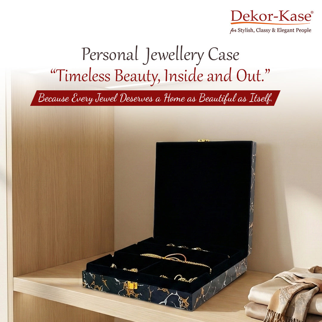 Luxury Personal Jewellery Case (Copper)