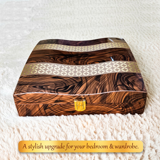 Luxury Personal Jewellery Case (Copper)