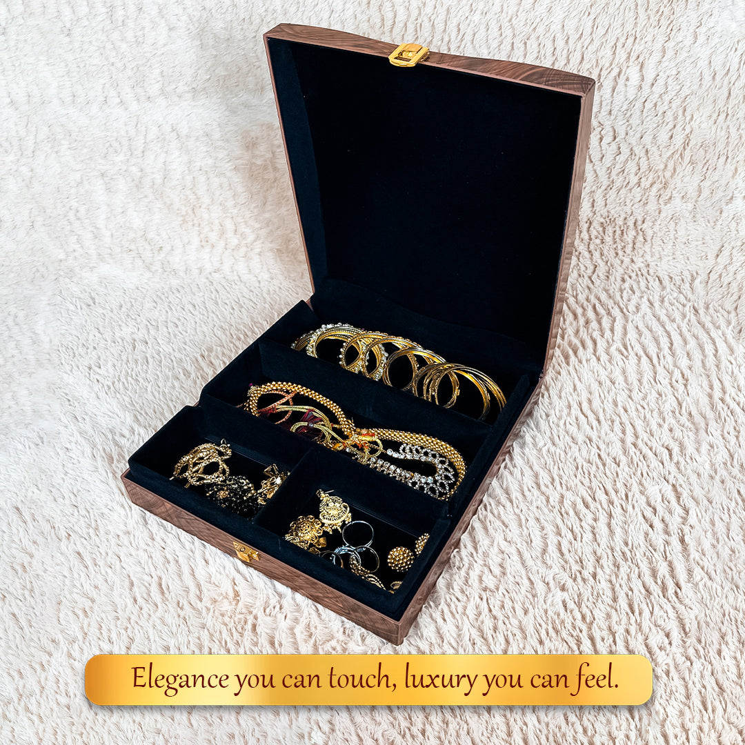 Luxury Personal Jewellery Case (Copper)