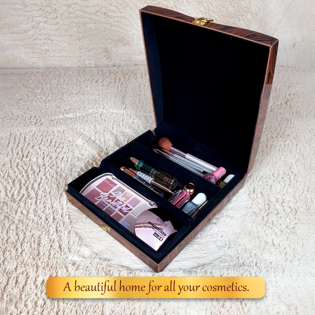 Luxury Cosmetic Cases (Ivory)